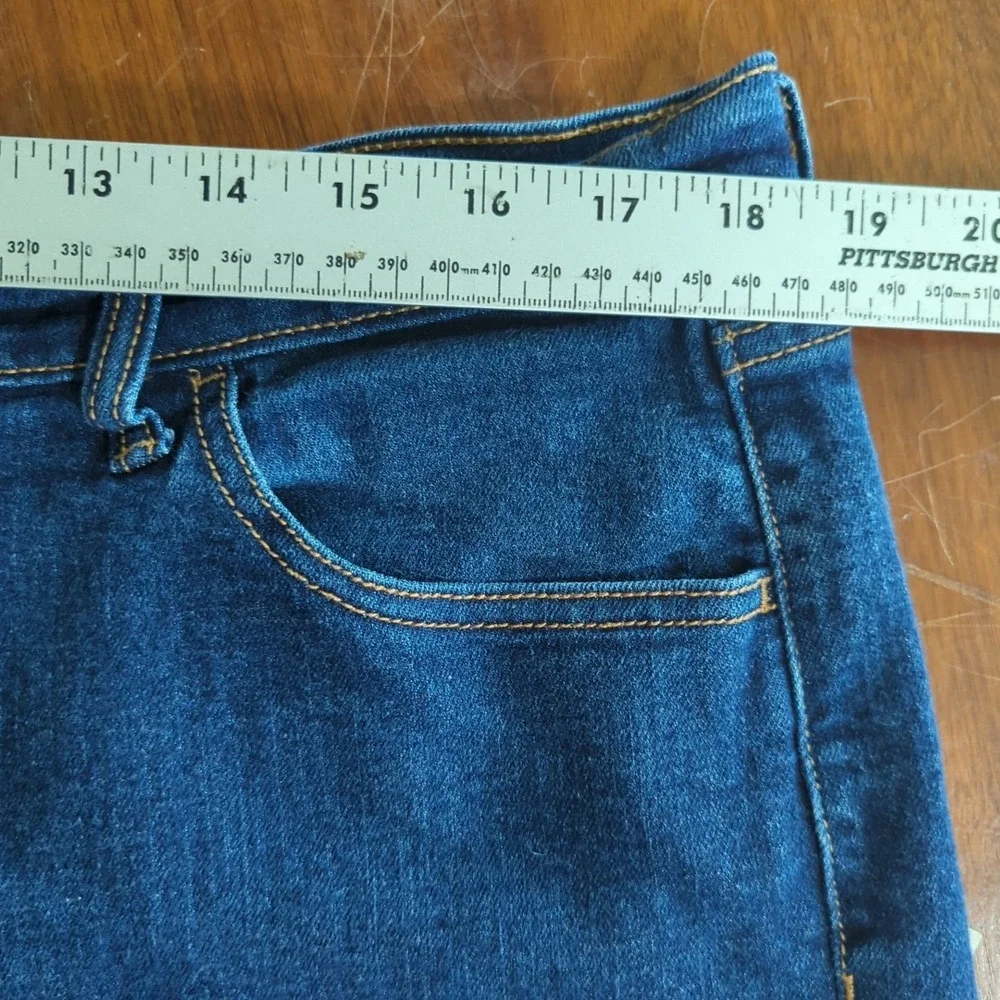 OLD NAVY The Sweetheart Denim Shorts-Sz‎ 14 Regular Cuffed Daisy Dukes